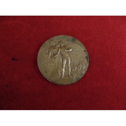 63A - FRENCH MEDAL EARLY 20c PROBABLY FOR SHOOTING MARKED  prize offered by the Martin / prix offert PAR L... 