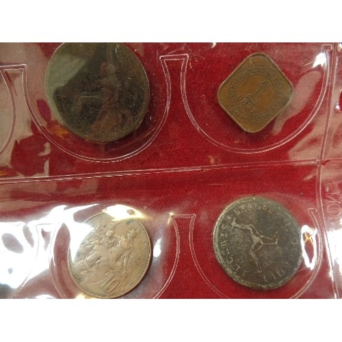 77N - GOOD COLLECTION OF BRITISH COINS - SOME EARLY INCLUDING 1797 CARTWHEEL PENNY, GEORGE III IRISH COPPE... 