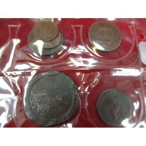 77N - GOOD COLLECTION OF BRITISH COINS - SOME EARLY INCLUDING 1797 CARTWHEEL PENNY, GEORGE III IRISH COPPE... 