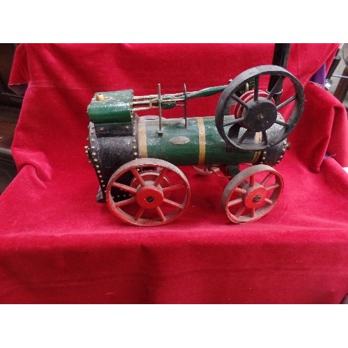 299B - A LATE 19TH OR EARLY 20TH CENTURY SCRATCH BUILT MODEL OF A STEAM TRACTION ENGINE IN WOOD AND METAL 4... 