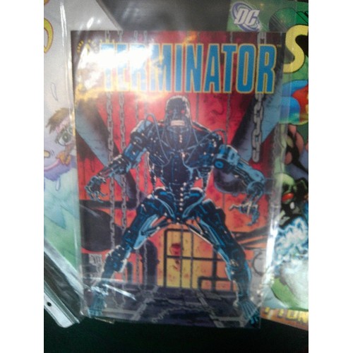 363F - 2 X DARK HORSE COMICS FROM 1990's INC TERMINATOR AND APOCALYPSE NERD AND 3 X DC COMICS FROM THE 2000... 