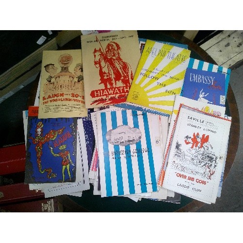 358 - COLLECTION OF 1930'S AND LATER THEATRE PROGRAMMES INCLUDING LONDON COLISEUM, GAIETY THEATRE 