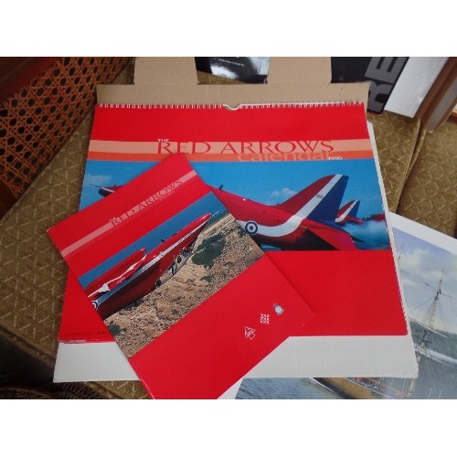 385F - VERY GOOD COLLECTION OF RED ARROWS LIMITED EDITION PRINTS AND CALENDARS ETC FROM THE 1990's INCLUDES... 