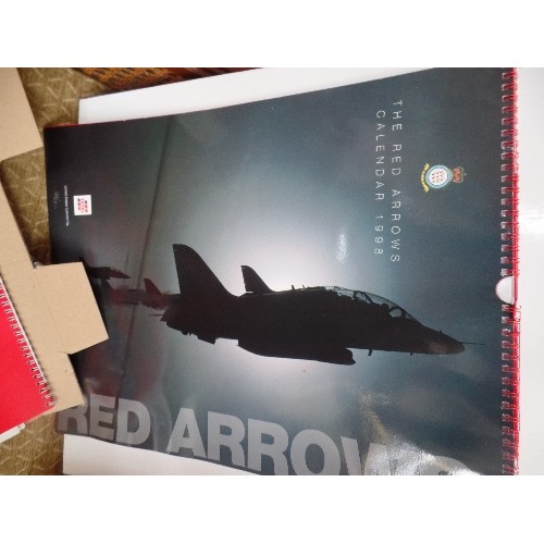 385F - VERY GOOD COLLECTION OF RED ARROWS LIMITED EDITION PRINTS AND CALENDARS ETC FROM THE 1990's INCLUDES... 