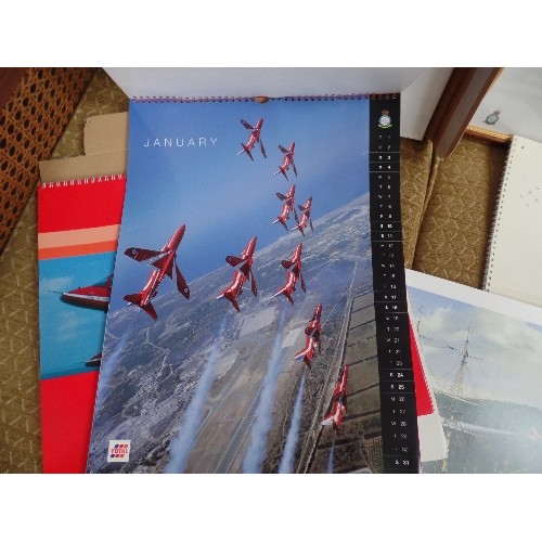 385F - VERY GOOD COLLECTION OF RED ARROWS LIMITED EDITION PRINTS AND CALENDARS ETC FROM THE 1990's INCLUDES... 