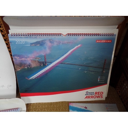 385J - GOOD COLLECTION OF RED ARROWS LIMITED EDITION PRINTS AND CALENDARS INCLUDES 2023 CALENDAR 639/950, 2... 