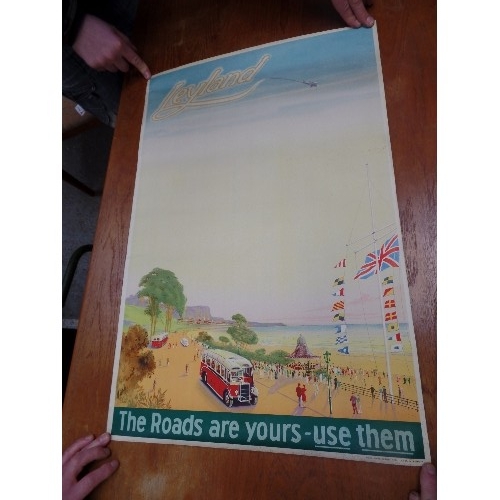 358A - A VERY RARE ORIGINAL 1930'S POSTER 