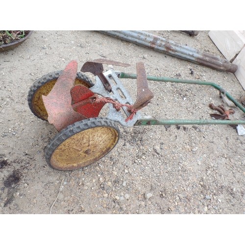 404 - HAND PLOUGH ,PUSH HOE WITH ATTACHMENTS,