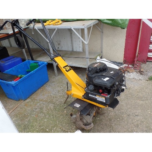 421 - JCB ROTOVATOR , WITH BRIGGS & STRATTON ENGINE.