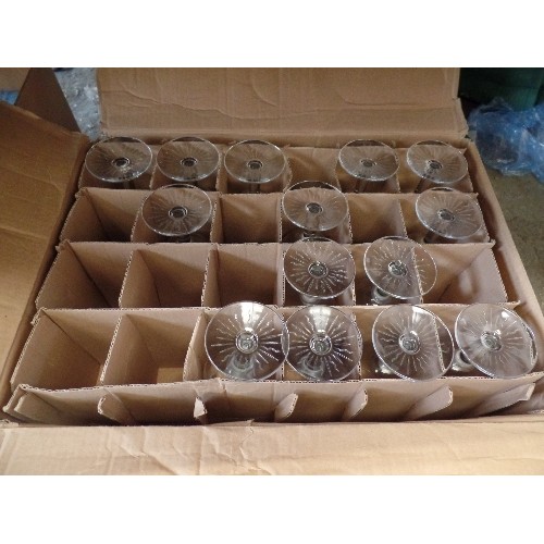 504 - BOX OF 14 ASPAL CIDER GLASSES.