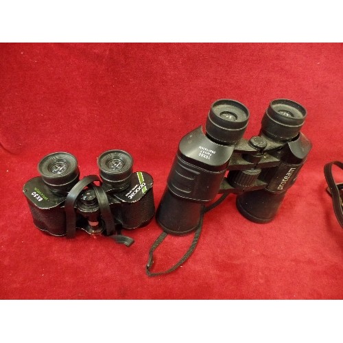 510 - 2 SETS OF FIELD BINOCULARS. AVOCET 8 X 30, AND PROTEAM 10 X 50