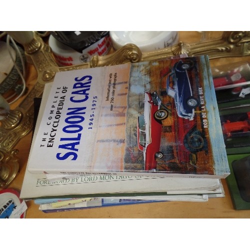 549 - 8 X CAR RELATED BOOKS. CARS OF THE 40'S AND 50'S 'BRITISH FAMILY CARS OF THE EARLY 60'S' AND 'THE CO... 