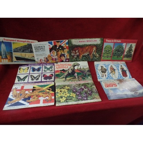 224 - QUANTITY OF VINTAGE CIGARETTE/ BROOKE-BOND CARDS IN ALBUMS.