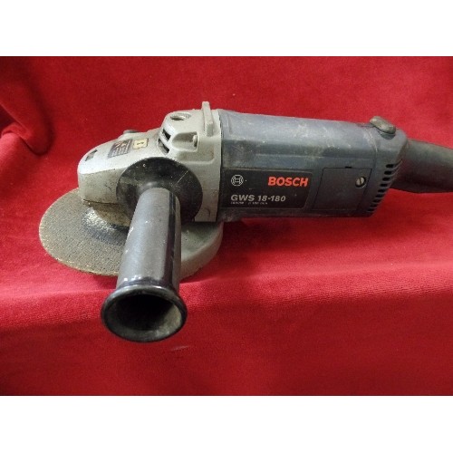 226 - BOSCH ANGLE GRINDER. GWS 18-180