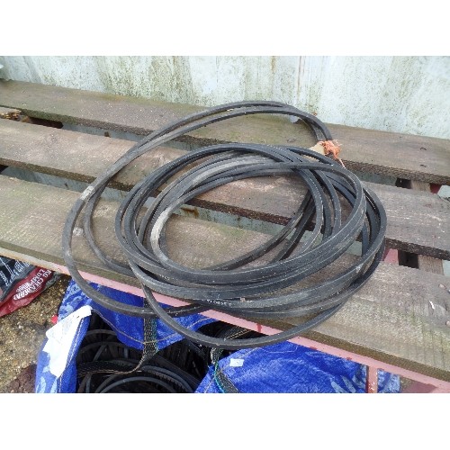 347 - LARGE QUANTITY OF FAN-BELTS, DRIVE-BELTS ETC.