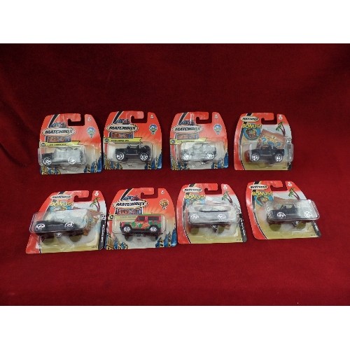 520 - 8 X BOXED MATCHBOX HERO CITY VEHICLES.