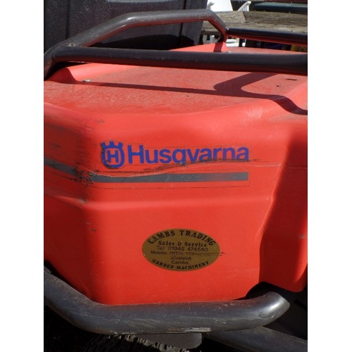 388A - HUSQVARNA PR18 AWD RIDE ON LAWNMOWER ( BATTERY NEEDS REPLACING NOT WORKING)