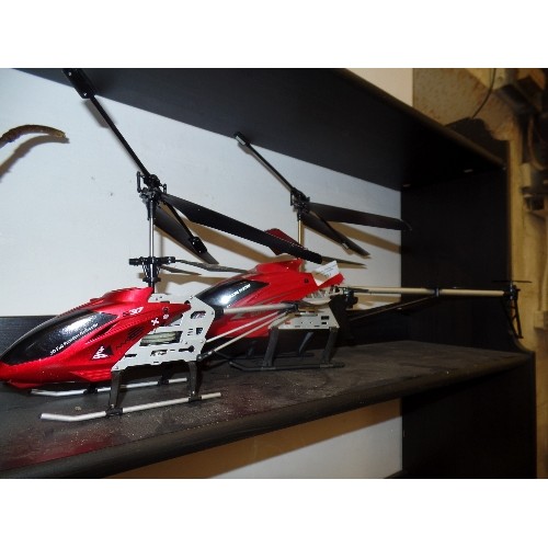 781 - S37 3D FULL FUNCTION HELICOPTER AND GORGEOUS GYROSCOPE SYSTEM REMOTE CONTROL HELICOPTERS (NO REMOTES... 