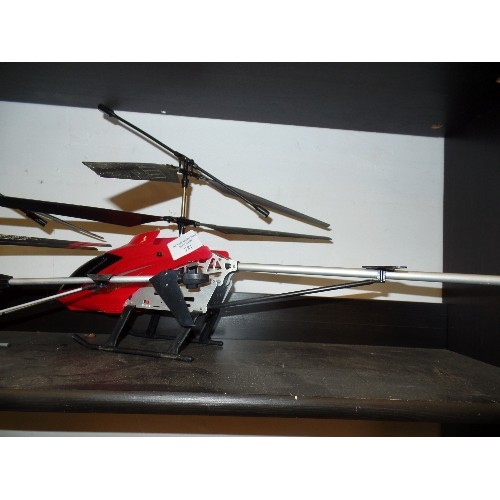 781 - S37 3D FULL FUNCTION HELICOPTER AND GORGEOUS GYROSCOPE SYSTEM REMOTE CONTROL HELICOPTERS (NO REMOTES... 