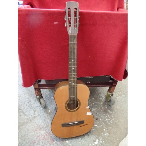 138 - MUSIMA ACOUSTIC GUITAR. ALL STRINGS COMPLETE.