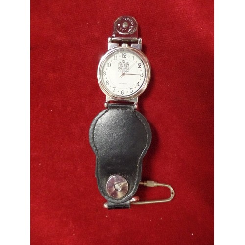 26 - AN UNUSUAL  KEY FOB WATCH BY A.E.WILLIAMS FULLY WORKING