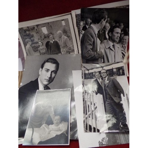 190 - OFFICIAL PRESS PHOTOGRAPHS. 'PRINCE WILLIAM GLOUCESTER-KILLED 28.8.72'