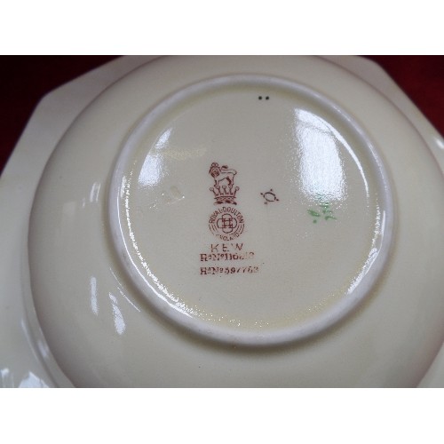 59 - A KEELING & CO LOSOL WARE DISH, PAGODA PATTERN AND A ROYAL DOULTON 