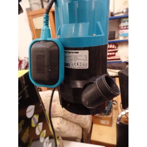 396 - SUBMERSIBLE DIRTY WATER PUMP 65041. AUTOMATIC. ORIGINAL BOX.