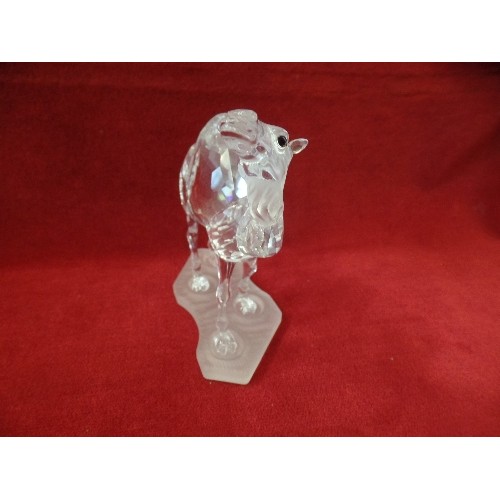 60 - vintage SWAROVSKI Crystal Camel Retired 2014, in presentation Boxed, 247683, 7603 000 004 height 4.5... 