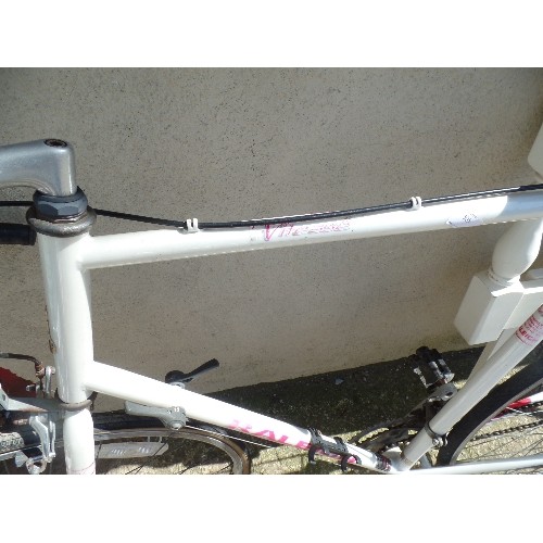 505 - RALEIGH VITESSE ROAD BIKE. RACING HANDLES. BAG RACK.