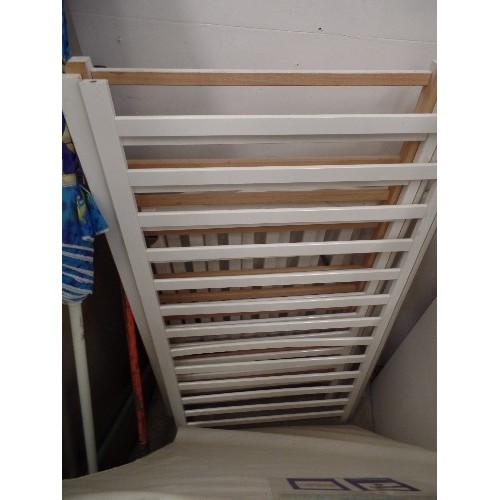 598 - CHILDS COT WITH MATTRESS