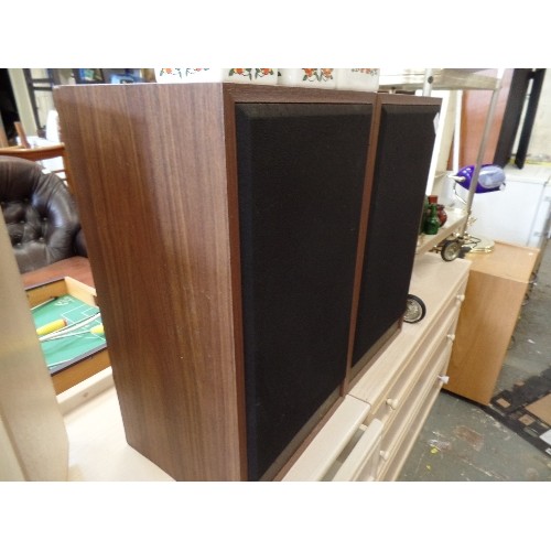 326 - PAIR OF VINTAGE SPEAKERS. TANNOY SATURN S30.