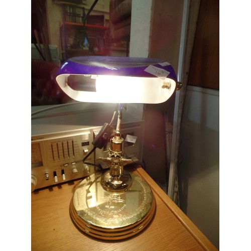 330 - WWII INTEREST. LOVELY COLLECTORS LIMITED EDITION [0318] DESK-LAMP. 70TH ANNIVERSARY DAMBUSTERS. HEAV... 