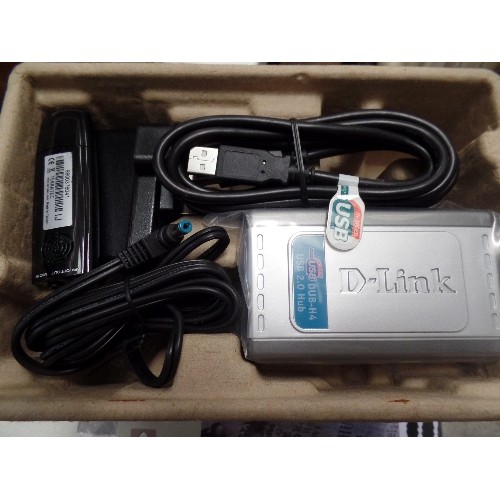 459 - BOXED D-LINK DUB-H4 4 PORT HI SPEED USB HUB