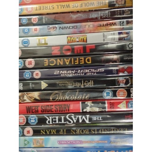 488 - 2 BOXES OF MIXED DVD'S