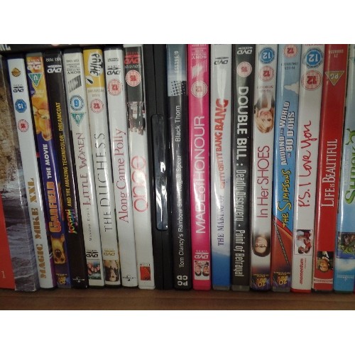 488 - 2 BOXES OF MIXED DVD'S