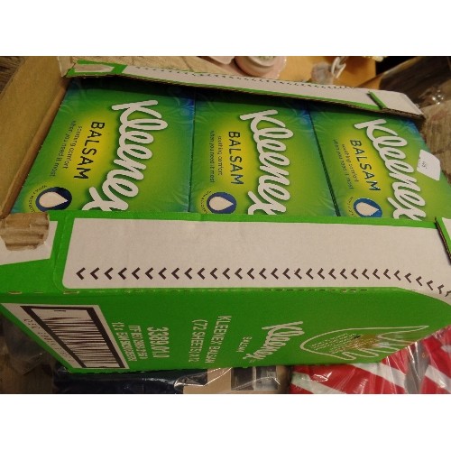 507 - BOX OF 12 X72 SHEETS OF KLEENEX BALSAM TISSUES