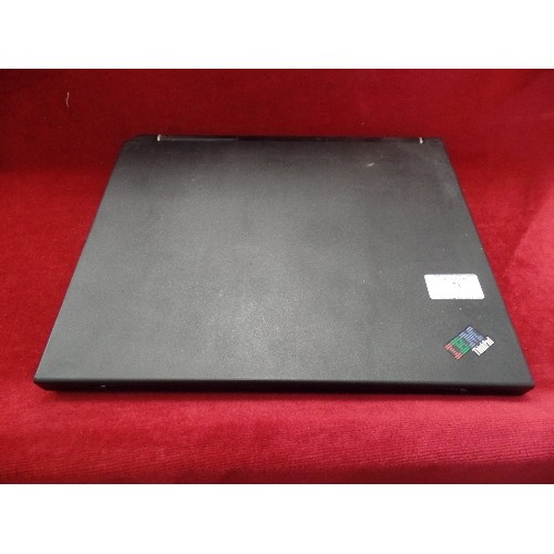 71 - BLACK IBM THINKPAD LAPTOP - NO CABLES