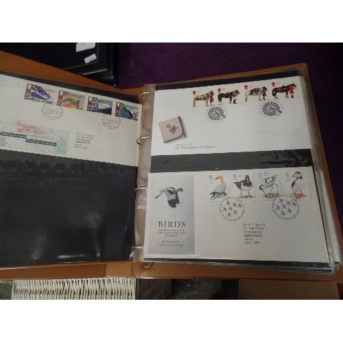 124 - ALBUM OF ROYAL MAIL FIRST DAY COVERS