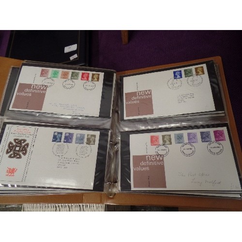 124 - ALBUM OF ROYAL MAIL FIRST DAY COVERS