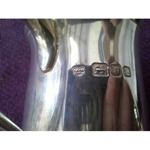 16 - STERLING SILVER CHRISTENING TANKARD, GOLDSMITHS & SILVERSMITHS COMPANY - LONDON 1946, 175 GRAMS. ENG... 