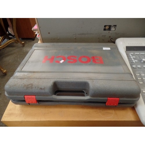 249 - 2 BOSCH DRILLS WITH CHARGERS - CSR 12 VOLT AND GSB 12 VES-2.  WTH CARRYING CASE.