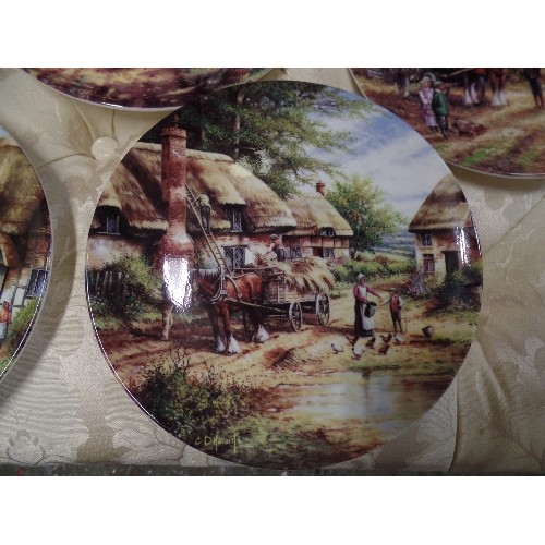 165 - 6 WEDGEWOOD COLLECTIBLE PLATES FROM THE SERIES 