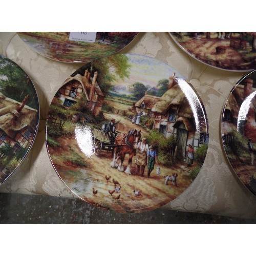 165 - 6 WEDGEWOOD COLLECTIBLE PLATES FROM THE SERIES 