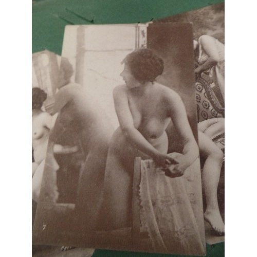 237 - PHOTOGRAPH COLLECTION OF REPRODUCTION  VICTORIAN NUDE LADIES