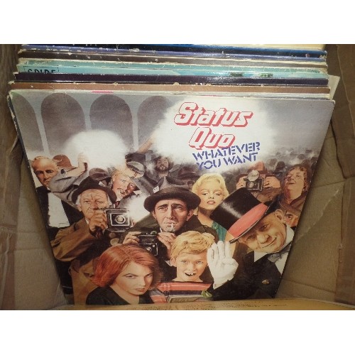 347 - 2 LARGE BOXES FULL OF LP RECORDS. INC THE SHADOWS, JIM REEVES, BEACH BOYS ETC