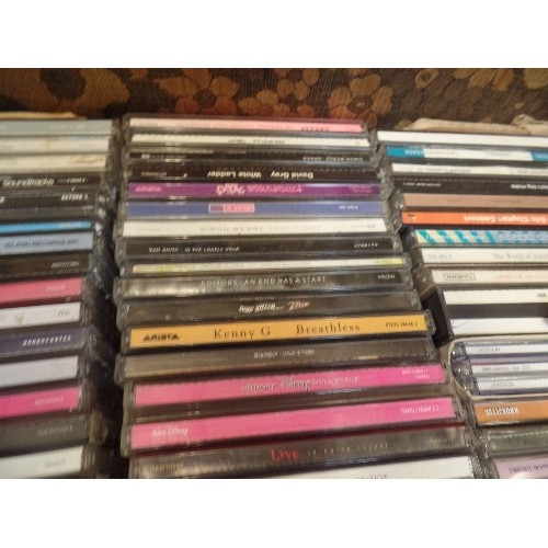 315 - QUANTITY OF MUSIC CD'S. INC DAVID GRAY, NENAH CHERRY, PINK, KENNY-G, STEPS ETC ETC.