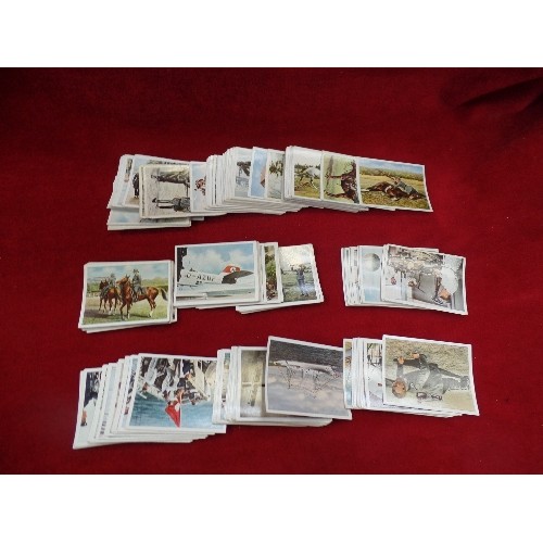 135 - COLLECTION OF VINTAGE GERMAN WW1 ERA CIGARETTE CARDS, MANY BY ALVA DER WELTKRIEG - SEVERAL HUNDRED I... 