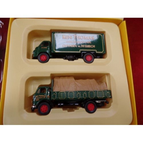 238 - VANGUARDS 1:64 SCALE KEN THOMAS HAULAGE TRUCK, LIMITED EDITION PRECISION DIE-CAST - IMMACULATE CONDI... 