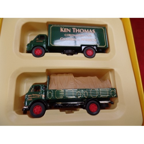 238 - VANGUARDS 1:64 SCALE KEN THOMAS HAULAGE TRUCK, LIMITED EDITION PRECISION DIE-CAST - IMMACULATE CONDI... 